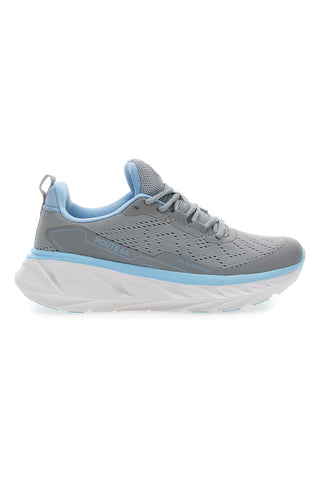 Graue Sneakers mit blauen Details ROUTE 66 RO51038D