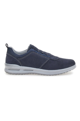 Blaue Sneakers mit Gummizug MARCO BRANDI 37
