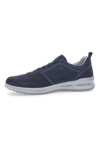 Blaue Sneakers mit Gummizug MARCO BRANDI 37