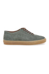 Grüne Schnürschuhe Made in Italy aus Wildleder Ptr 2020