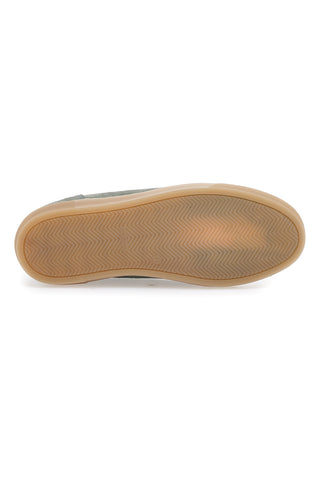 Grüne Schnürschuhe Made in Italy aus Wildleder Ptr 2020