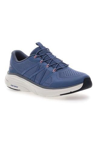Blaue Skechers Relaxed Fit Sneakers: D'Lux Comfort 2 Victory