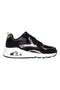 Skechers Uno Gen1 Color Surge – Schwarze Sneakers mit Metallic-Details und Air-Sohle