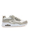 Natur-Sneaker mit Metallic-Details und Air-Sohle Skechers Uno Gen1 Color Surge
