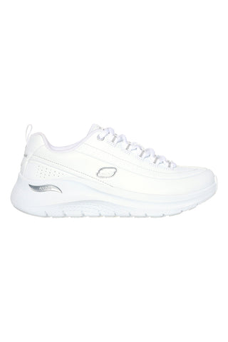 Scarpe bianche in pelle con supporto plantare Arch Fit Skechers ARCH FIT 2.0 STAR BOUND