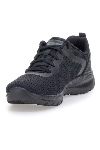 Scarpe nere leggere in mesh con Memory Foam Skechers Bountiful Quick Path