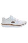 Weiße Mesh-Sneaker mit Memory Foam Skechers Graceful Get Connected
