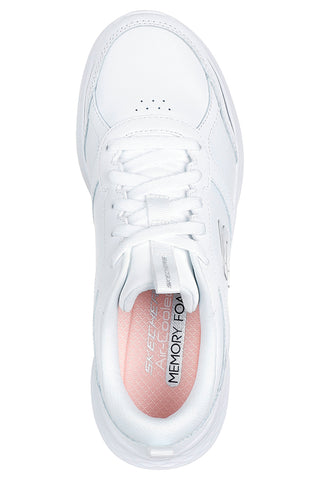 Scarpe bianche leggere con suola alta Skechers Skech-Lite Pro Sleek Citizen