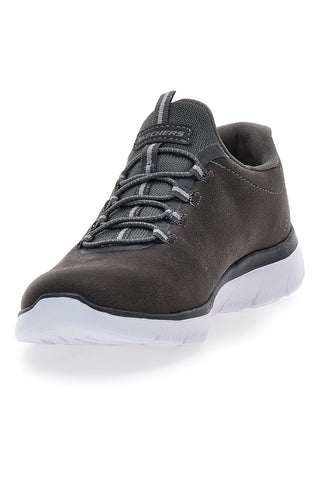 Scarpe sportive grigie slip-on leggere Skechers Summits Itz Bazik