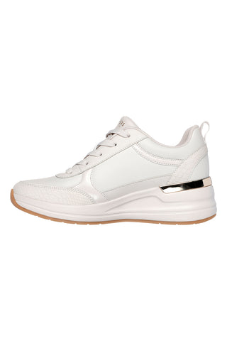 Sneakers bianche con dettagli lucidi Skechers Billion 2 Fine Shine