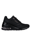 Scarpe nere con zeppa e suola Air Skechers Million Air Elevated Air