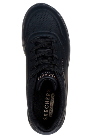 Schwarze Sneaker mit Memory Foam Skechers Uno Lite - Lite Work