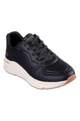 Schwarze Sneakers mit Memory Foam und Fußgewölbeunterstützung Skechers BOBS Arch Comfort B Sweet - A Bind