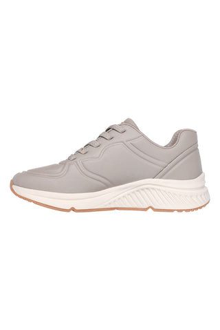 Graue Sneakers mit Memory Foam und Fußgewölbeunterstützung Skechers BOBS Arch Comfort B Sweet - A Bind