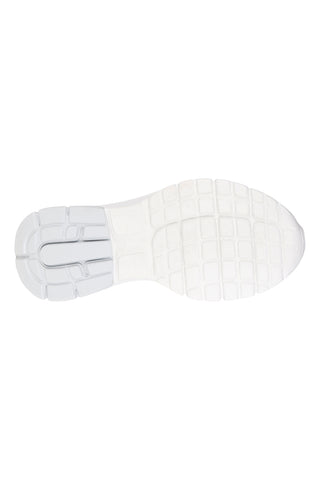 Silberne Sneaker mit Skechers Bobs Vamos Mesh-Einsätzen
