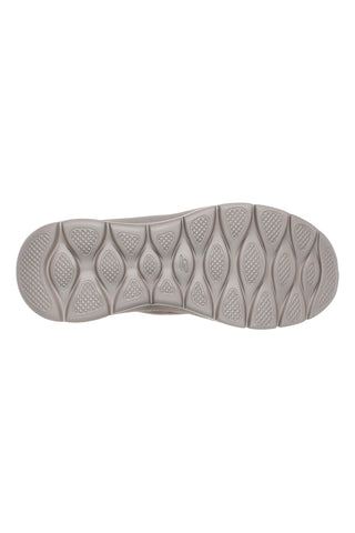 Taupefarbener Slipper mit Memory Foam und Slip-Ins-Technologie Skechers GO WALK Flex - Mali