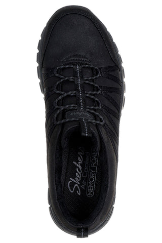 Skechers Graceful Cozy Hug – waschbare Sneaker aus veganem Memory Foam in Schwarz