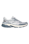 Sneakers argento con inserti silver e calzata facilitata Skechers Stamina Sport Slip-ins