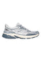 Sneakers argento con inserti silver e calzata facilitata Skechers Stamina Sport Slip-ins