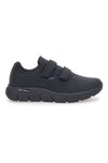 Joma 500 Lady 2301 schwarze rutschfeste Abreiß-Sneaker mit Memory Foam