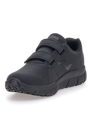 Joma 500 Lady 2301 schwarze rutschfeste Abreiß-Sneaker mit Memory Foam