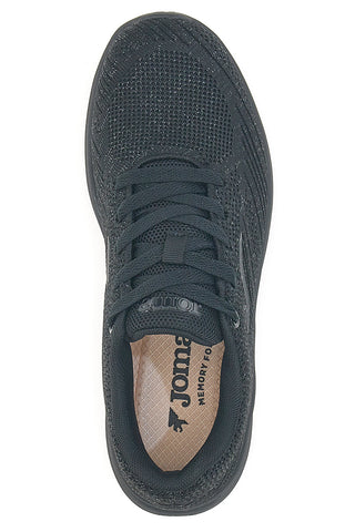 Joma Galar Lady 2501 Schwarze atmungsaktive Memory Foam-Sneaker