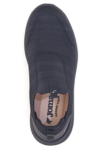 Slip-on nere con Memory Foam Joma C.Laceless Lady 2521
