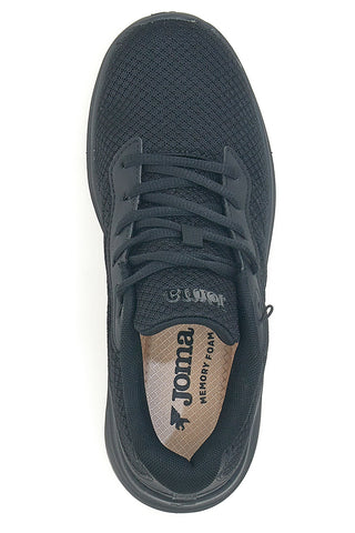 Joma N100 Lady 2521 Leichte Mesh-Laufschuhe in Schwarz