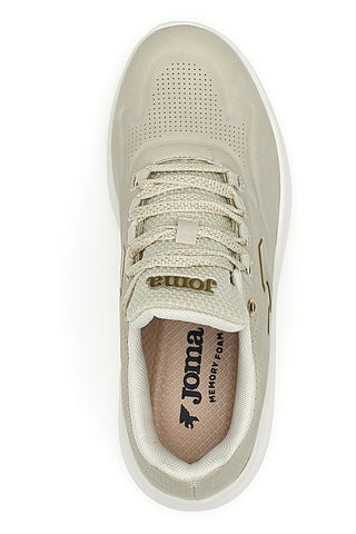 Joma N-400 Lady 2525 beige Mesh- und Wildleder-Sneaker