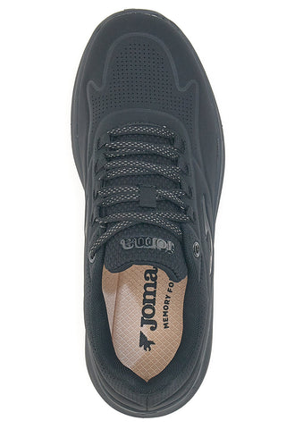 Joma N-400 Lady 2501 schwarze Sneakers mit Memory Foam