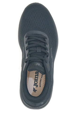 Schwarze Sneakers mit Memory Foam Joma Diana Lady 2501