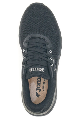 Schwarze Sneakers mit Memory Foam und rutschfester Sohle JOMA ATREYU LADY 2501