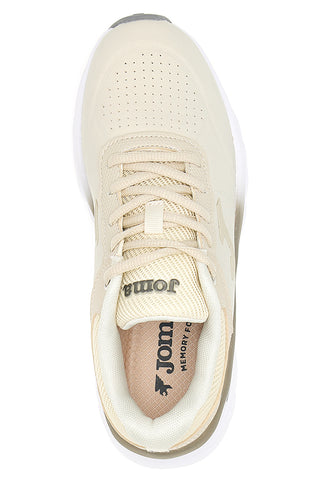 Sneakers beige con memory foam Joma Aries Lady 2512
