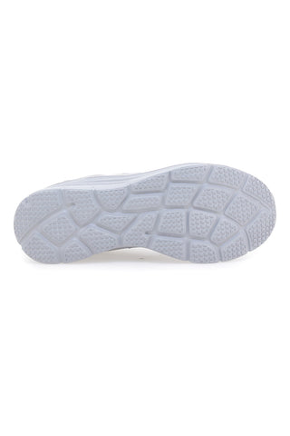 Silberne Sneakers mit Metallic-Details und Komfortsohle Australian AU32W504