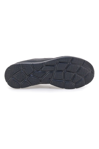 Australian AU52W511 Schwarze atmungsaktive Memory Foam-Sneaker mit elastischen Schnürsenkeln