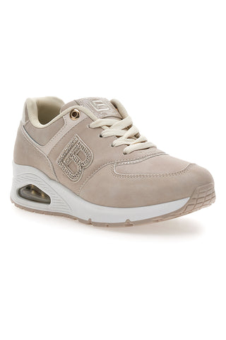 Sneakers beige con suola con cuscinetto d’aria Laura Biagiotti 9229