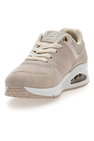 Sneakers beige con suola con cuscinetto d’aria Laura Biagiotti 9229