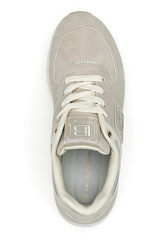 Sneakers beige con suola con cuscinetto d’aria Laura Biagiotti 9229