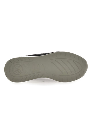 Schwarze Sneaker mit Glitzer und seitlichem Reißverschluss, Mariella Burani 51751C1120