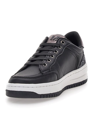 Schwarze Sneakers mit Glitzerdetails Mariella Burani 51772C1171