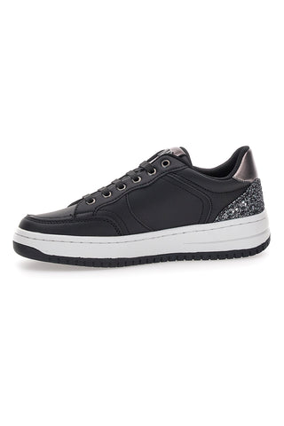 Schwarze Sneakers mit Glitzerdetails Mariella Burani 51772C1171
