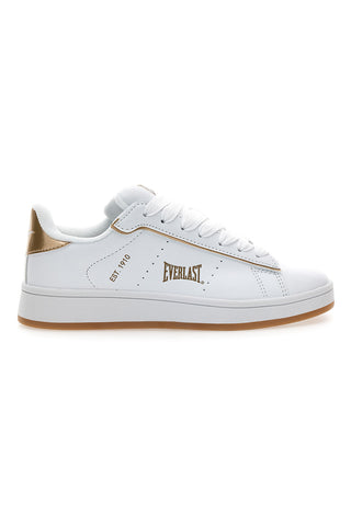 Sneakers bianche con dettagli oro Everlast EV-087P