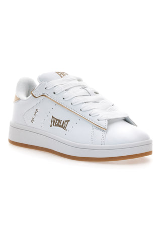 Everlast EV-087P Weiße Sneakers mit goldenen Details