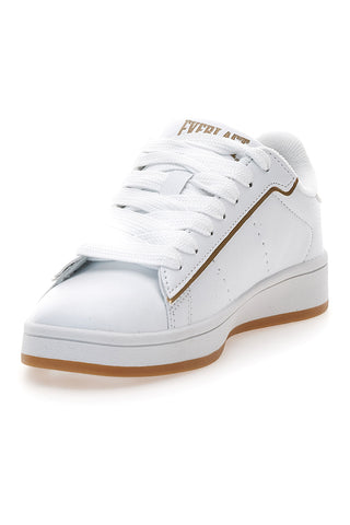 Everlast EV-087P Weiße Sneakers mit goldenen Details