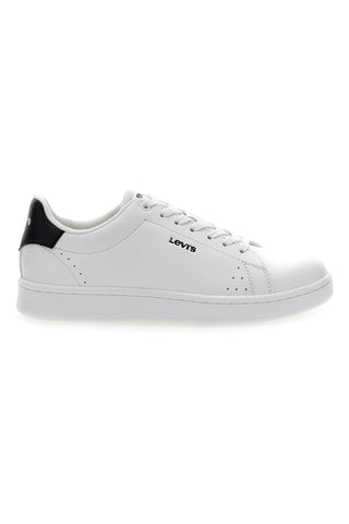 Sneakers bianche con dettaglio nero Levi's Unity