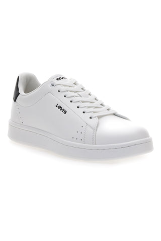 Sneakers bianche con dettaglio nero Levi's Unity