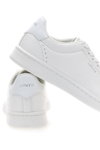 Minimalistische Levi's Unity-Sneaker in Totalweiß