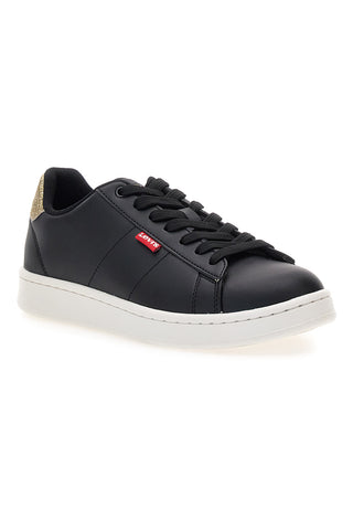Sneakers nere con dettaglio glitter oro Levi's Bell Jr