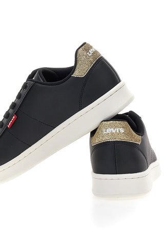Sneakers nere con dettaglio glitter oro Levi's Bell Jr
