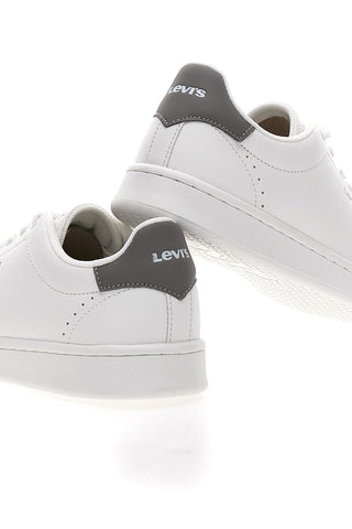 Sneakers bianche con dettaglio grigio Levi's Unity